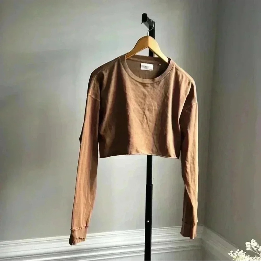 Joah Brown cropped long sleeve